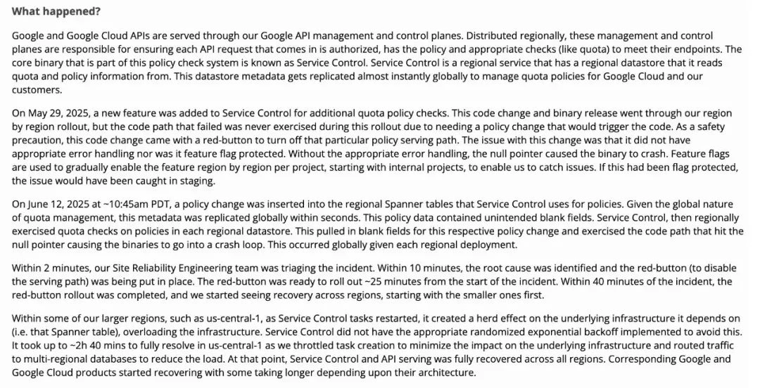 Google Cloud 2025 Fault Reversal: Beyond Exception Input Testing, Control Change Diffusion